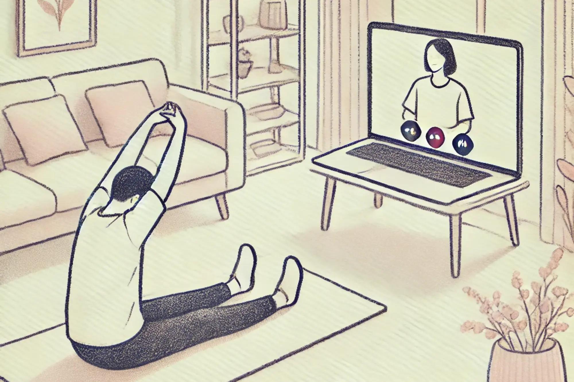 Illustrated telehealth